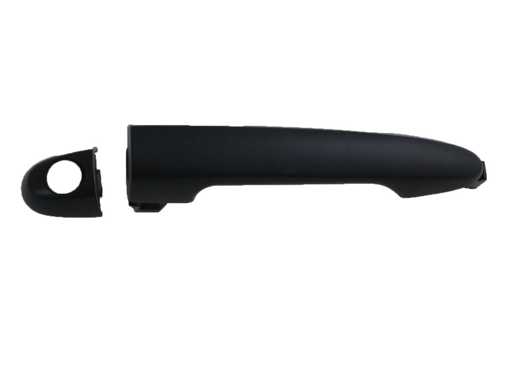 DOOR HANDLE FR LH OUTER BLACK (W/KEY HOLE)