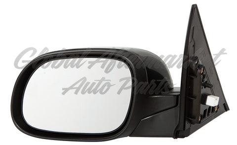 DOOR MIRROR LH POWER HTD PTM W/O TURN SIGNAL