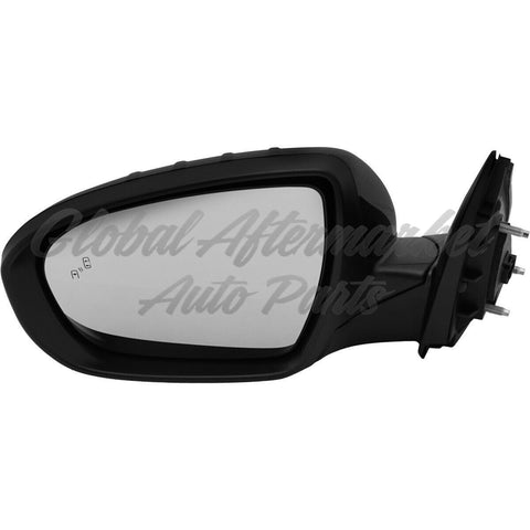 DOOR MIRROR LH POWER PTM HTD W/SIGNAL/BLIND SPOT