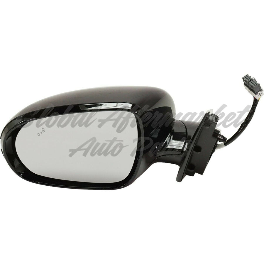 DOOR MIRROR LH POWER HTD PTM W/O CAMERA W/SIGNAL/BLIND SPOT MANUAL FOLD