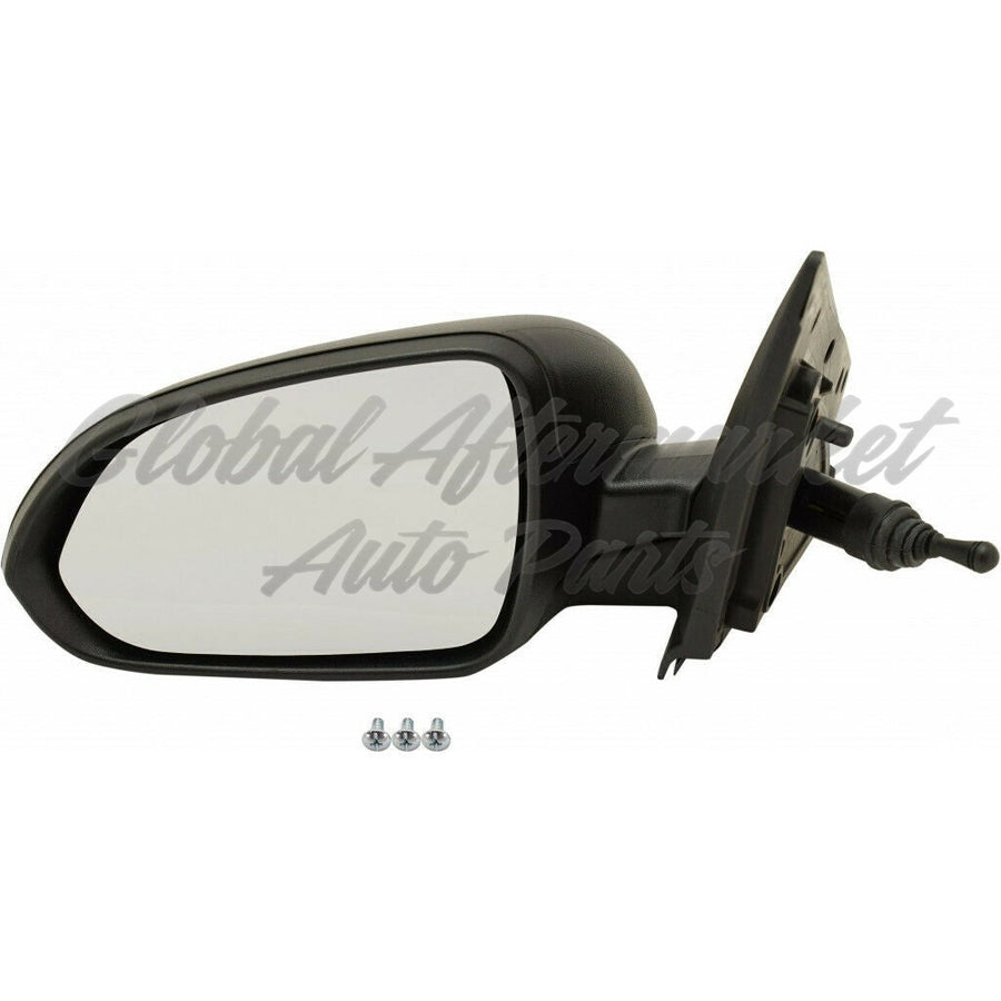DOOR MIRROR LH MANUAL TEXTURED