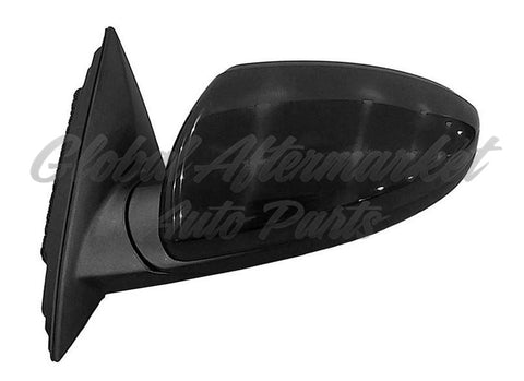 DOOR MIRROR LH POWER HTD GLOSS BLACK W/SIGNAL