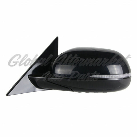 DOOR MIRROR LH POWER PTM HTD W/BLACK BASE/BLIND SPOT/SIGNAL
