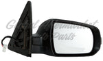 DOOR MIRROR RH POWER HTD W/SIGNAL MANUAL FLDG PTM — photo 1