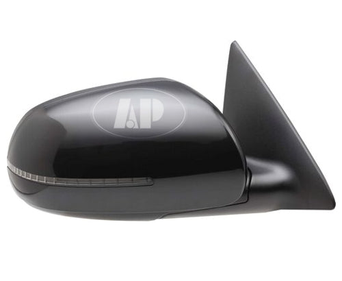 DOOR MIRROR RH POWER HTD W/SIGNAL LAMP MANUAL FOLDING PTM