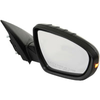 DOOR MIRROR RH POWER HTD W/SIGNAL LAMP W/MANUAL FOLDING