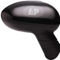 DOOR MIRROR RH POWER PTM HTD W/O SIGNAL MANUAL FOLD