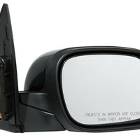 DOOR MIRROR RH POWER HTD PTM W/SIGNAL MANUAL FOLD
