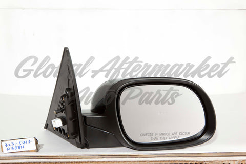DOOR MIRROR RH POWER HTD PTM W/O TURN SIGNAL