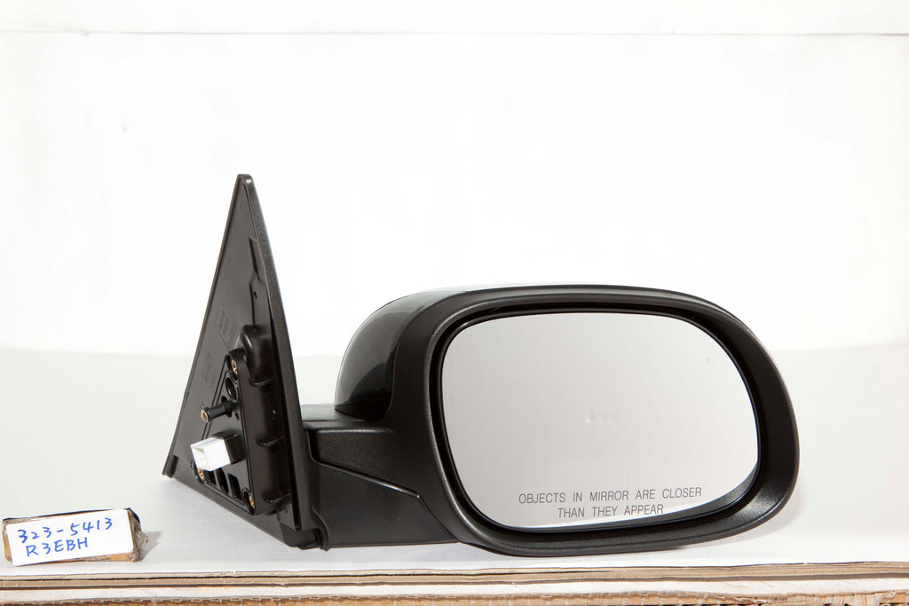 DOOR MIRROR RH POWER HTD PTM W/O TURN SIGNAL