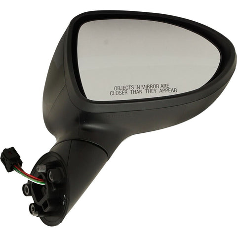 DOOR MIRROR RH POWER PTM HTD W/O SIGNAL FROM 12/16/2013
