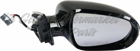 DOOR MIRROR RH POWER HTD PTM W/O CAMERA/BLIND SPOT W/SIGNAL MANUAL FOLD