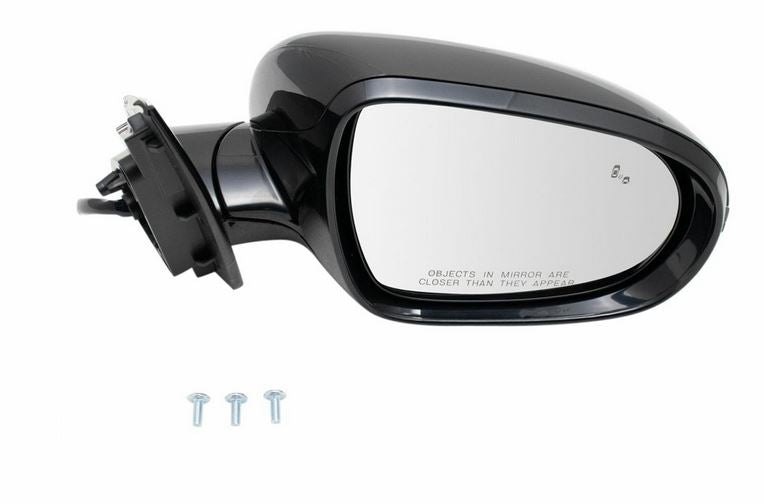 DOOR MIRROR RH POWER HTD PTM W/O CAMERA W/SIGNAL/BLIND SPOT MANUAL FOLD
