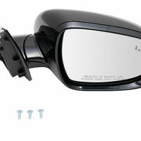 DOOR MIRROR RH POWER HTD PTM W/O CAMERA W/SIGNAL/BLIND SPOT MANUAL FOLD