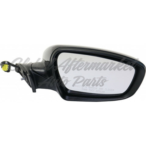 DOOR MIRROR RH POWER PTM W/O SIGNAL/HEAT MANUAL FOLD