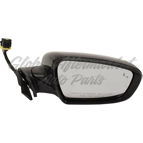 DOOR MIRROR RH POWER PTM W/BLIND SPOT/SIGNAL/HEAT/PUDDLE LAMP POWER FOLD