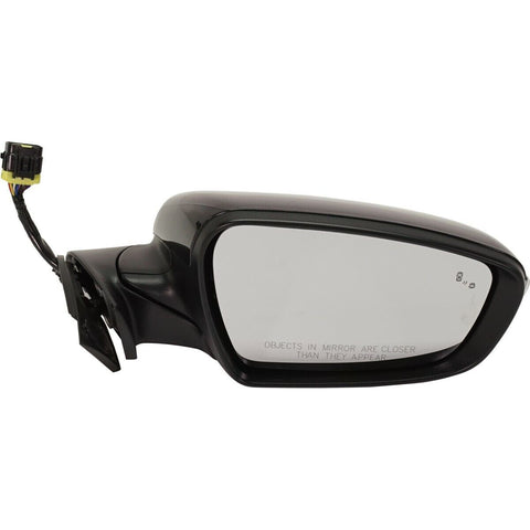 DOOR MIRROR RH POWER PTM W/BLIND SPOT/SIGNAL/HEAT/PUDDLE LAMP POWER FOLD