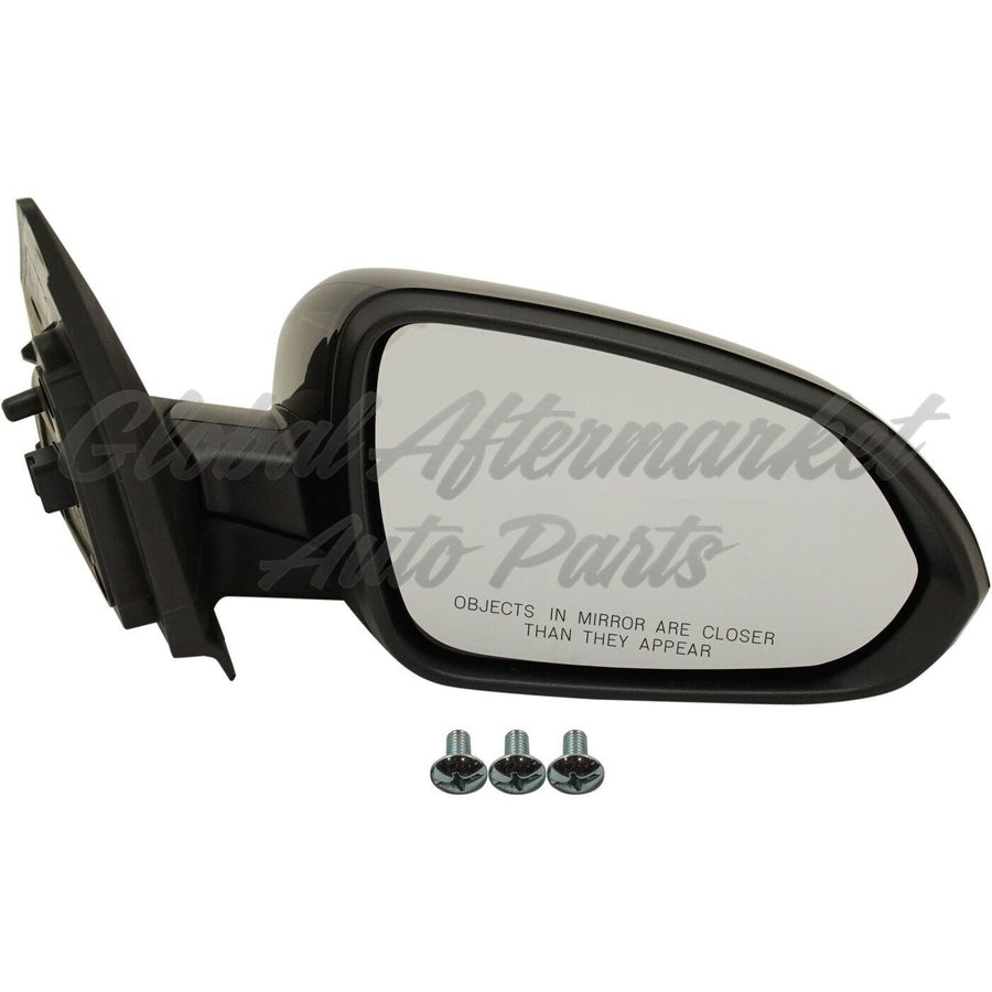 DOOR MIRROR RH POWER PTM HTD W/O SIGNAL MANUAL FOLD