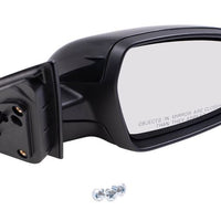 DOOR MIRROR RH POWER HTD GLOSS BLACK W/BLIND SPOT