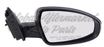 DOOR MIRROR RH POWER HTD GLOSS BLACK W/SIGNAL — photo 3