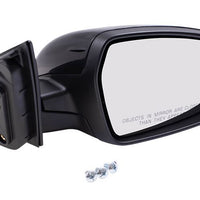 DOOR MIRROR RH POWER HTD GLOSS BLACK W/SIGNAL
