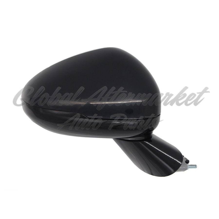 DOOR MIRROR RH POWER PTM HTD GLOSS BLACK W/BLIND SPOT EX TRIM