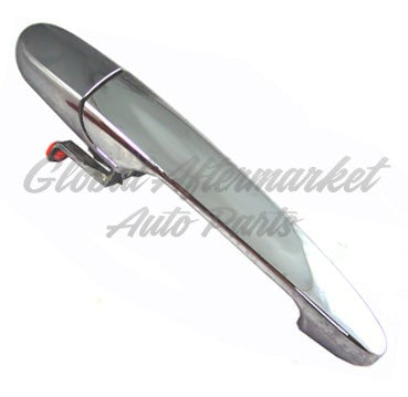 DOOR HANDLE RR LH OUTER CHROME W/CAP