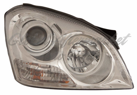 HEAD LAMP LH W/CHROME INSERT W/O APP PKG TO 04/16/07 CAPA
