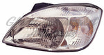HEAD LAMP LH CHROME BEZEL CAPA — photo 1
