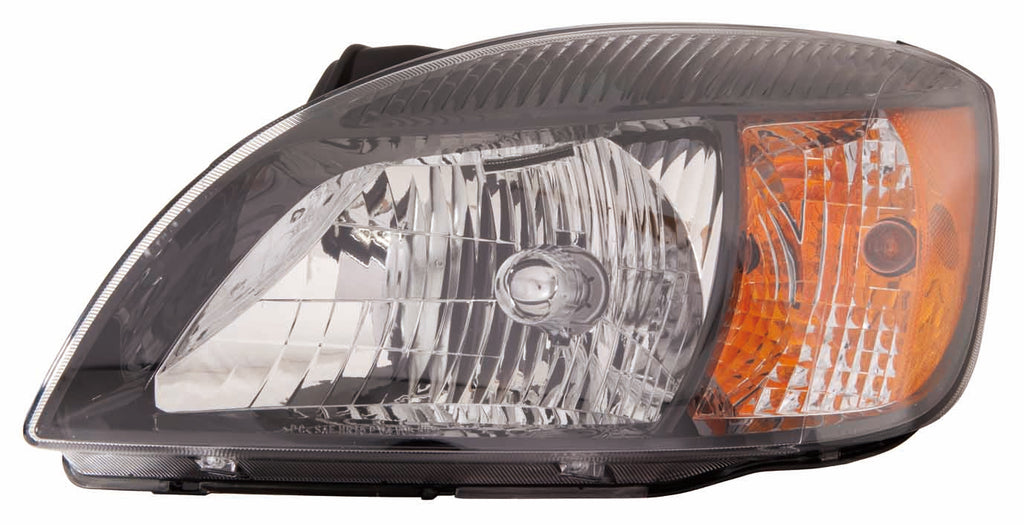 HEAD LAMP LH BLACK BEZEL HQ