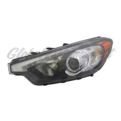 HEAD LAMP LH HALOGEN W/LED POSITION LAMP