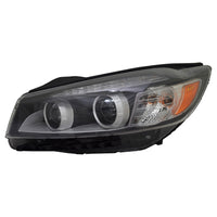 HEAD LAMP LH HALOGEN W/LED ACCENT LIGHT HQ