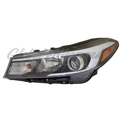 HEAD LAMP LH HALOGEN W/O LED HQ