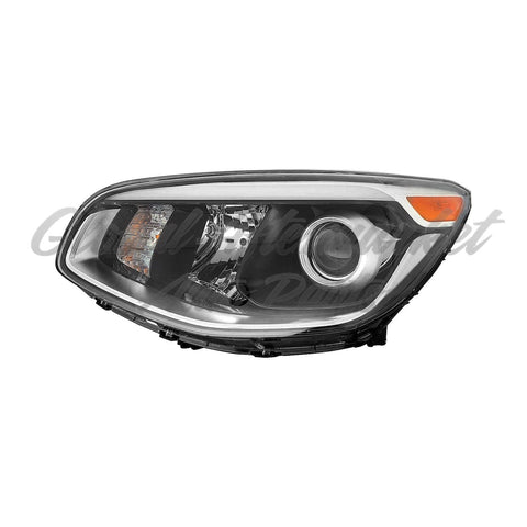 HEAD LAMP LH HALOGEN PROJECTOR TYPE W/LED ACCENT W/O LEVELING CAPA