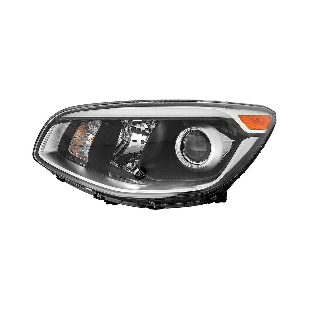 HEAD LAMP LH HALOGEN PROJECTOR TYPE W/LED ACCENT W/O LEVELING HQ