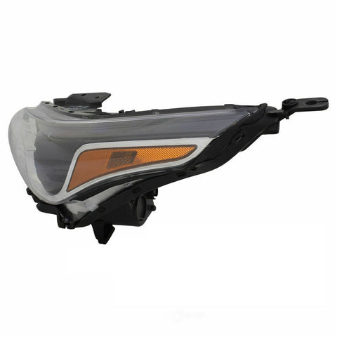 HEAD LAMP LH HALOGEN SDN