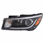 HEAD LAMP LH HALOGEN W/O LED POSITION LAMP HQ — photo 1