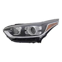 HEAD LAMP LH HALOGEN W/LED DRL CAPA