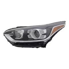 HEAD LAMP LH HALOGEN W/LED DRL CAPA