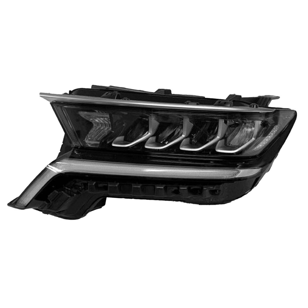 HEAD LAMP LH BLACK UPPER MOLDING STD REFLECTOR TYPE EXCLUDE HYB HQ