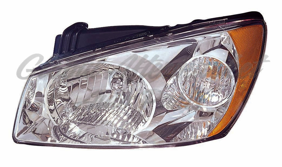 HEAD LAMP RH CHROME LX MODEL HQ