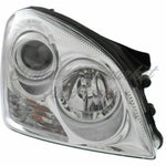 HEAD LAMP RH W/CHROME INSERT W/O APP PKG TO 04/16/07 CAPA — photo 2