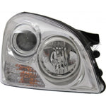 HEAD LAMP RH W/O APP PKG W/CHROME BEZEL HQ — photo 2
