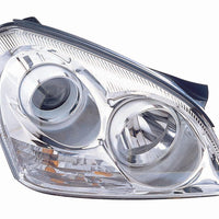 HEAD LAMP RH W/O APP PKG W/CHROME BEZEL CAPA