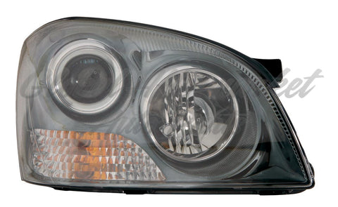 HEAD LAMP RH W/BLACK INSERT W/APPEARANCE PKG HQ