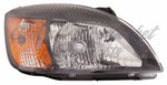 HEAD LAMP RH BLACK BEZEL HQ — photo 1