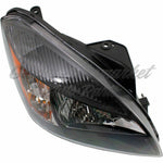 HEAD LAMP RH BLACK BEZEL HQ — photo 4