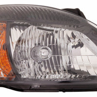 HEAD LAMP RH BLACK BEZEL HQ