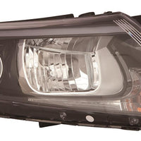 HEAD LAMP RH HALOGEN BLACK BEZEL W/O LED USA BUILT EX/LX