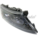 HEAD LAMP RH HALOGEN BLACK BEZEL W/LED USA BUILT — photo 3